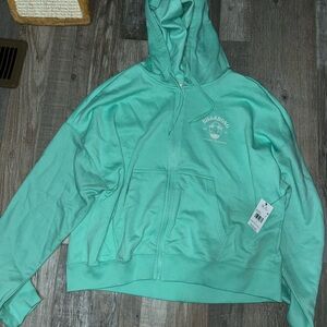 Billabong Teal Zip Hoodie